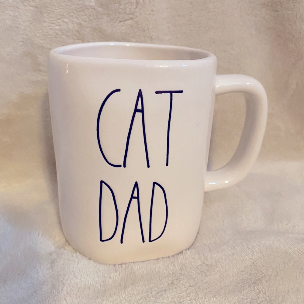 Rae Dunn CAT DAD mug